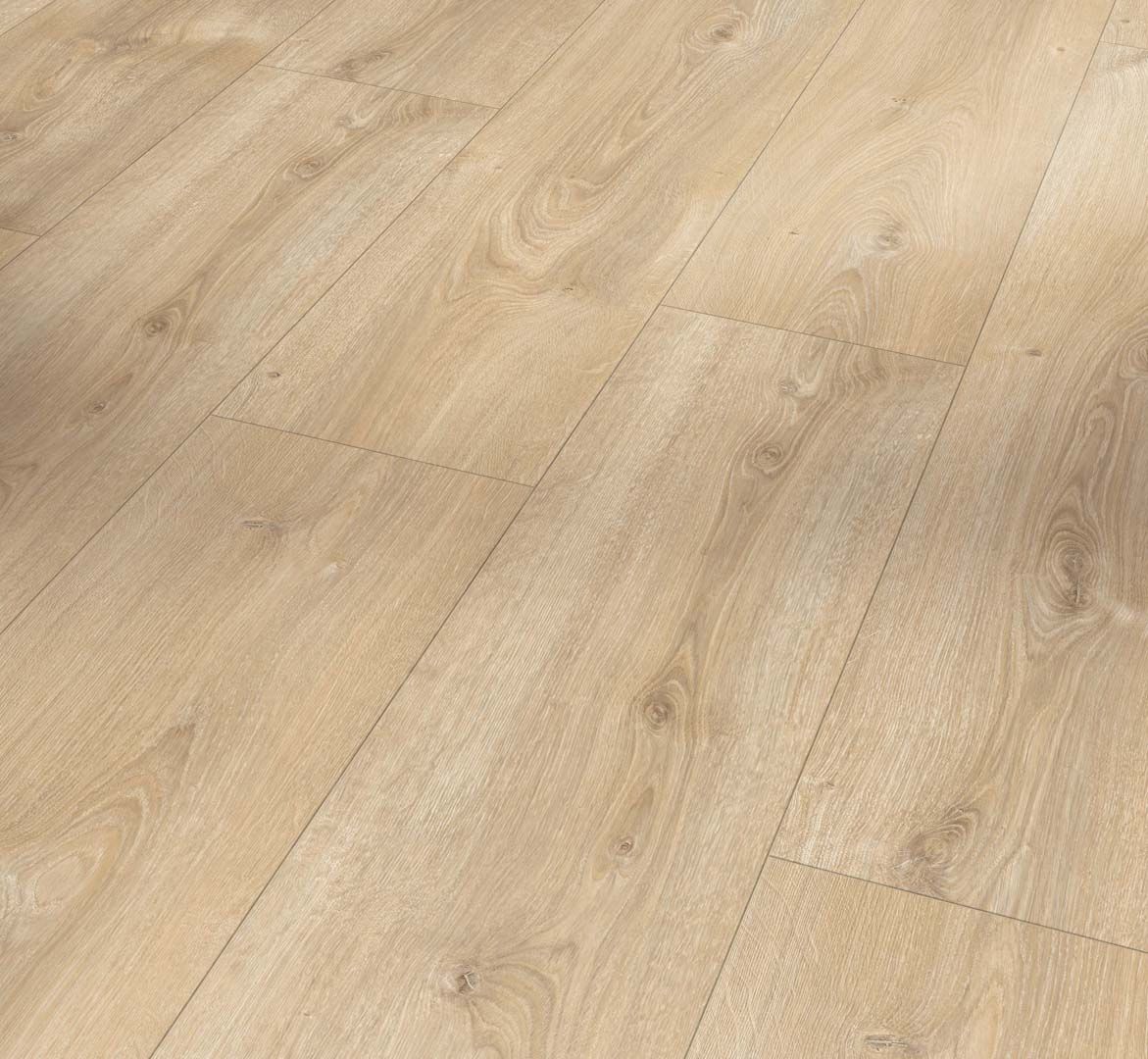 Oak Nova Light Limed - Basic 600 4V 8mm AC4/Class 32 Wide Laminate Plank